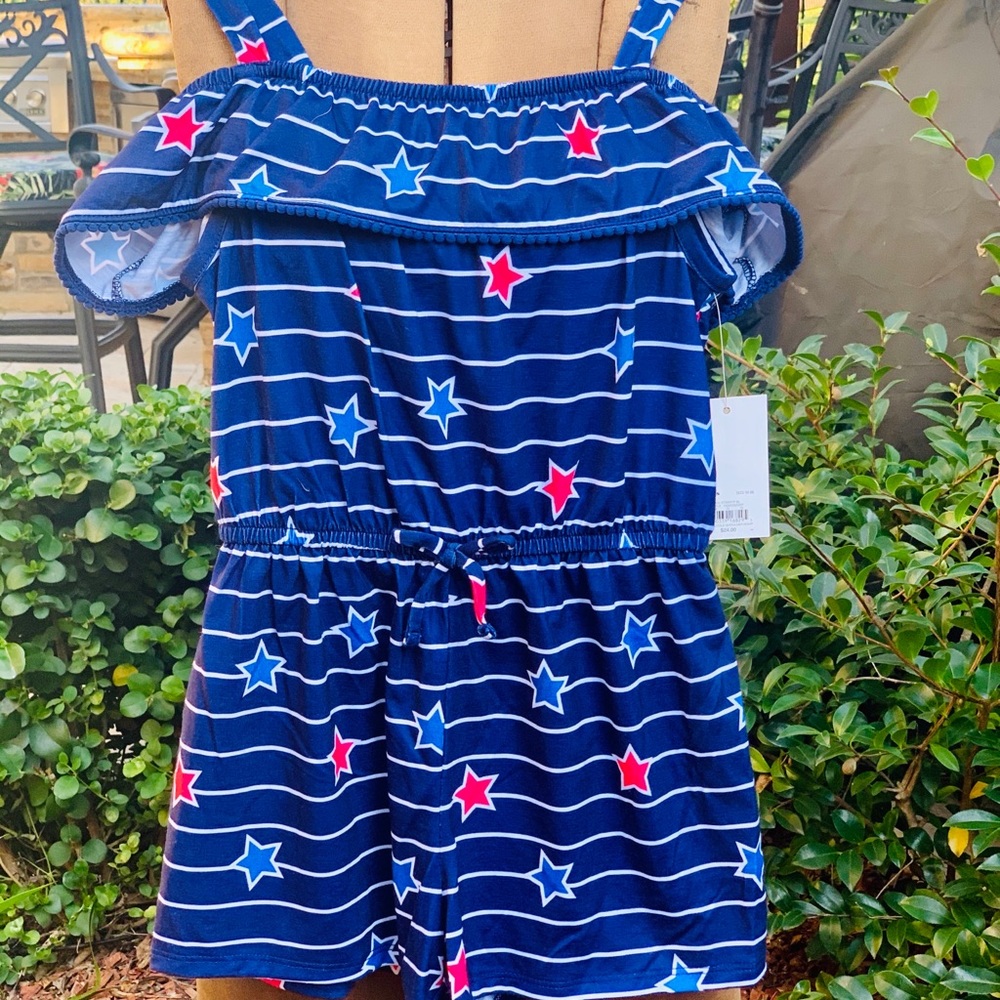 Girls Romper size M 8